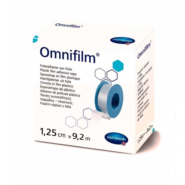 Пластырь Omnifilm фиксирующий 1,25см х 9,2м 1 шт.