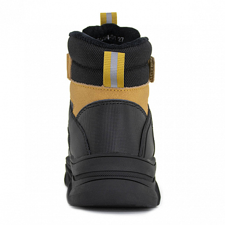 Ботинки ортопедические Ортобум утепленные для мальчиков 81054-01 горчичный/черный. Изображение 5 из 5