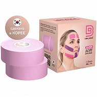 Кинезио тейп Bio Balance Tape Super Soft для лица 2,5см х 5м сакура.